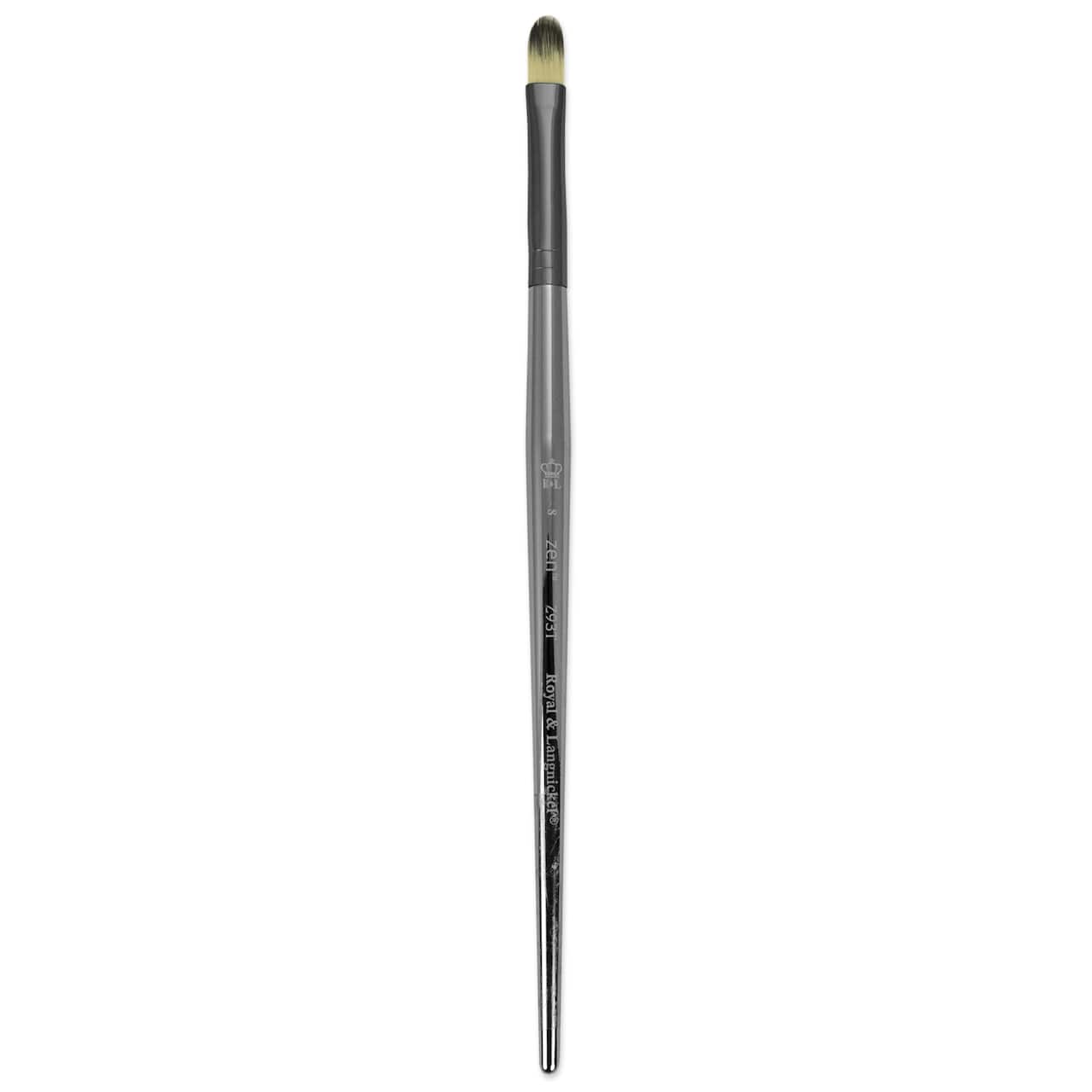 12 Pack: Zen™ Series 93 Short Handle Filbert Brush
